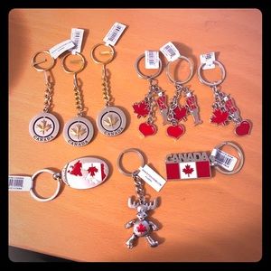 Canadian keychains.